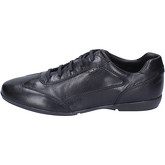 Geox  Sneakers Leather  men's Casual Shoes in Black