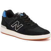 New Balance  AM574 Mens Black / Blue Trainers  men's Shoes (Trainers) in Black
