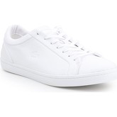 Lacoste  Straightset 7-32CAM0043001  men's Shoes (Trainers) in White