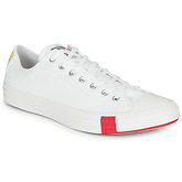 Converse  CHUCK TAYLOR ALL STAR LOGO STACKED - OX  men's Shoes (Trainers) in White