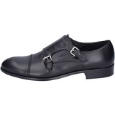 Roberto Botticelli  Elegant Leather  men's Casual Shoes in Black