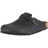 Birkenstock  Boston Oiled Leather Sandals  men's Clogs (Shoes) in Black