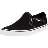 Vans  Asher Canvas Trainers  men's Slip-ons (Shoes) in Black