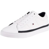 Tommy Hilfiger  Essential Leather Trainers  men's Trainers in White