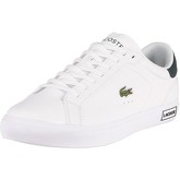 Lacoste  Powercourt 0520 1 SMA Leather Trainers  men's Trainers in White