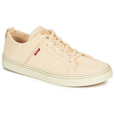 Levis  SHERWOOD LOW  men's Shoes (Trainers) in Beige