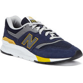 New Balance  997H Mens Navy / Mustard Trainers  men's Trainers in Blue