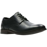 Clarks  Flow Plain Mens Formal Lace Up Shoes  men's Casual Shoes in Black