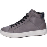 Crime London  Sneakers Leather  men's Shoes (High-top Trainers) in Grey