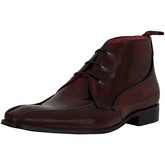 Jeffery-West  Brogue Leather Shoes  men's Casual Shoes in Red
