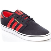 adidas  Core Black-Scarlet-Footwear White Seeley Shoe  men's Shoes (Trainers) in Black