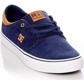 DC Shoes  Navy-White Trase S Shoe  men's Shoes (Trainers) in Blue
