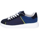 Guardiani  Sneakers Suede Textile  men's Shoes (Trainers) in Blue