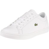 Lacoste  Straightset BL 1 CAM Leather Trainers  men's Trainers in White