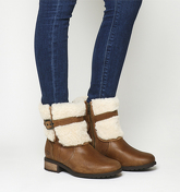 UGG Blayre II Shearling Boots CHESTNUT LEATHER