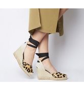 Office Marmalade Part Espadrille LEOPARD