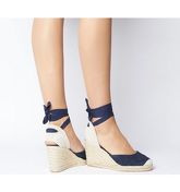 Office Marmalade Part Espadrille NAVY SUEDE