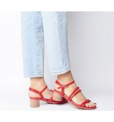 Shoe the Bear Aya Knot Sandal CORAL RED