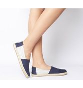 Toms Ivy League Alpargata NAVY STRIPES