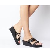 Shoe the Bear Jade Multi Wedge BLACK