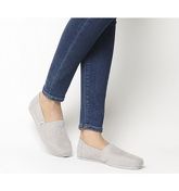 Toms Seasonal Classic Slip On DRIZZLE GREY