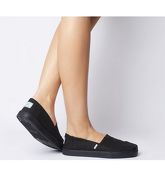 Toms Alpargata Cupsole BLACK BLACK HERITAGE