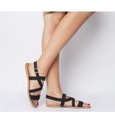 Solillas Strappy Sandal BLACK