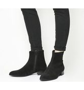 Vagabond Gigi Inside Zip Boot BLACK SUEDE