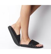 Office Smashing Slides BLACK LEOPARD GLITTER