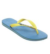 Havaianas Brasil Logo TURQUOISE CITRUS YELLOW