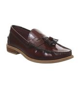 Office Liho Tassel Loafer BORDO HI SHINE LEATHER