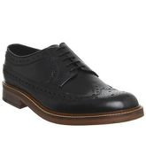 Office Lucre Brogue BLACK LEATHER