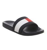 Tommy Hilfiger Flag Pool Slide NAVY WHITE RED