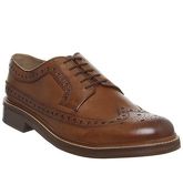 Office Lucre Brogue TAN LEATHER