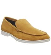 Ask the Missus Liger Slip On Loafer MUSTARD NUBUCK