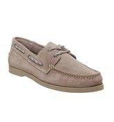 Ask the Missus Latitude Boat Shoe TAUPE SUEDE