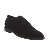 Office Lychee Derby BLACK SUEDE