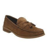 Office Liho Tassel Loafer RUST SUEDE