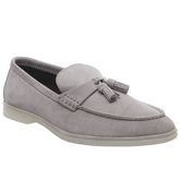 Ask the Missus Liger Tassel Loafer GREY SUEDE