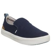 Toms Trvl Lite Slip On NAVY HERITAGE CANVAS