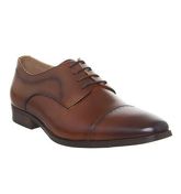 Office Look Toe Cap TAN LEATHER