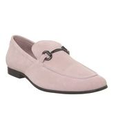 Office Lemming Snaffle Loafer PINK SUEDE