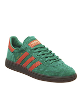 adidas Handball Spezial BOLD GREEN RAW AMBER GUM