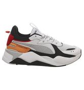 Puma Rs-x Tracks WHITE BLACK ORANGE