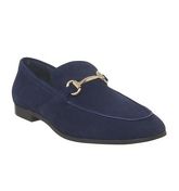 Office Lemming Snaffle Loafer NAVY SUEDE