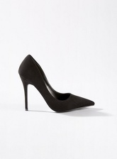 Womens Caterina Black Stiletto Court Shoes, BLACK