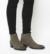 Vagabond Meja Low Zip Boot GREY SUEDE