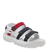 Fila Disruptor Sandal WHITE FILA NAVY FILA RED