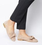 Office Foal Softy Bow Loafer NUDE SUEDE