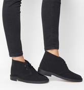 Clarks Originals Clarks Desert Boot BLACK SUEDE